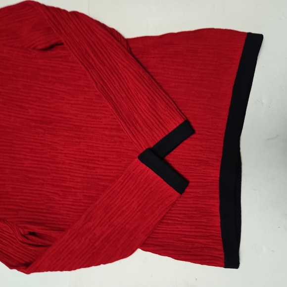 St John Collection By Marie Gray Red Jacket Size 6 - Picture 10 of 10